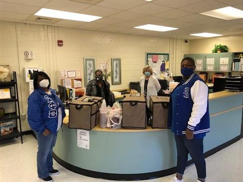 Zeta Phi Beta Supports 